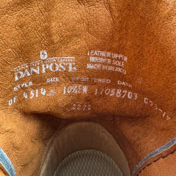 Dan Post Thin Blue Line USA Boot - Picture 10 of 12